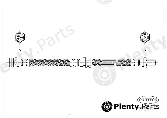 Corteco 19033491 — Brake Hose