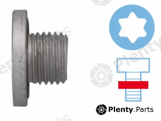Corteco 220110S — Screw Plug, oil sump