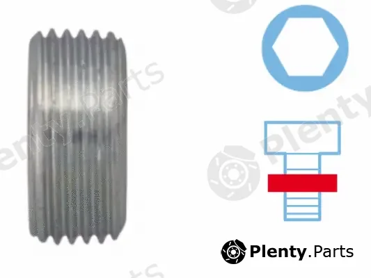 Corteco 220127S — Screw Plug, oil sump