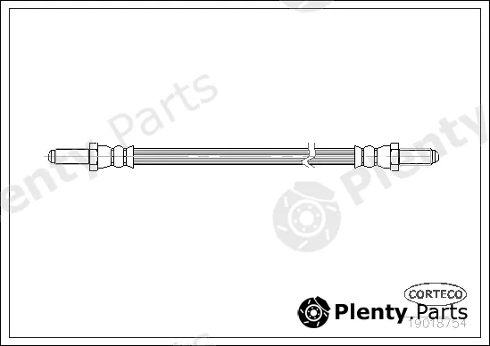 Corteco 19018754 — Brake Hose