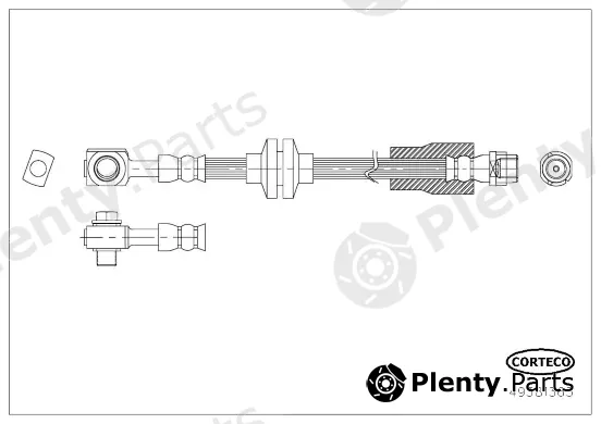 Corteco 49381363 — Brake Hose