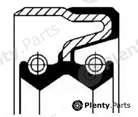 Corteco 49375074 — Shaft Seal, transfer case