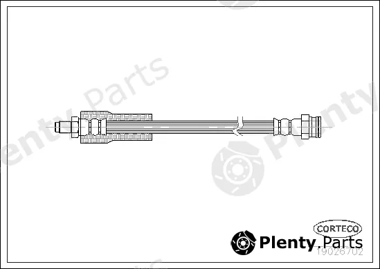 Corteco 19026702 — Brake Hose