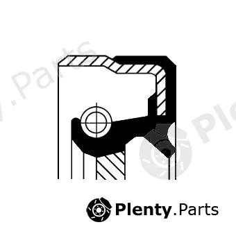 Corteco 12001482B — Shaft Seal, crankshaft
