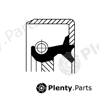 Corteco 12011438B — Shaft Seal, crankshaft