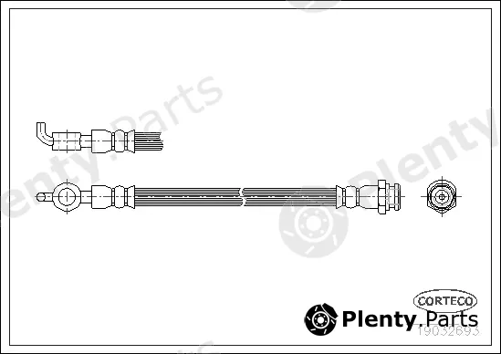 Corteco 19032693 — Brake Hose