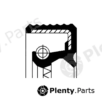 Corteco 01034076B — Shaft Seal, manual transmission