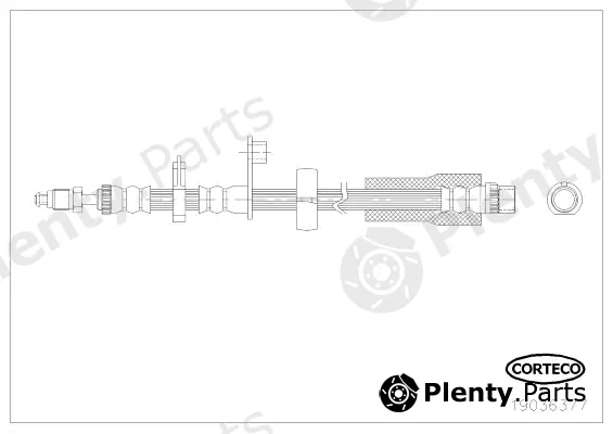 Corteco 19036377 — Brake Hose