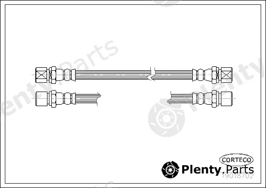 Corteco 19018702 — Brake Hose