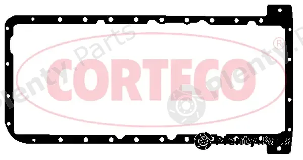 Corteco 028184P — Gasket, oil sump