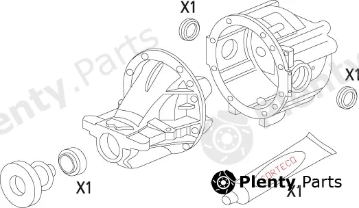 Corteco 19536215 — Gasket Set, differential