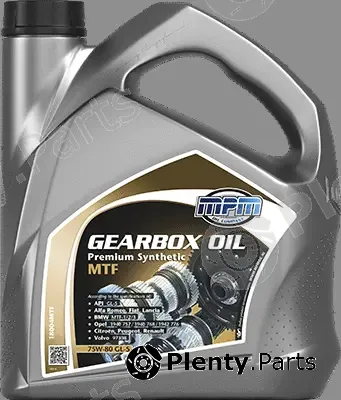 MPM 18004MTF — Transmission Oil Gearbox Oil 75W-80 GL-5 Premium Synthetic MTF