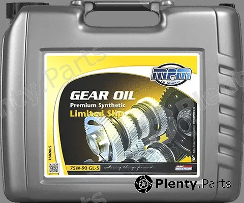 MPM 18020LS — Transmission Oil Gearbox Oil 75W-90 GL-5 Premium Synthetic Limited Slip