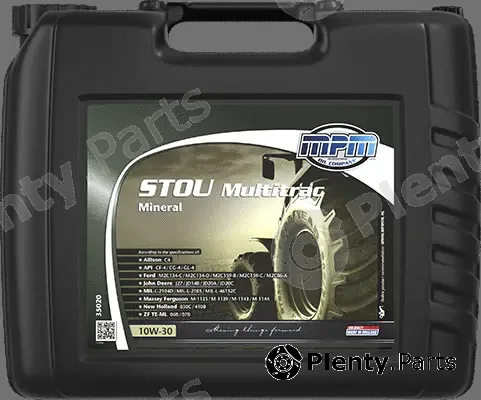 MPM 35020 — Engine Oil STOU 10W-30 GL-4 Multitrac Mineral