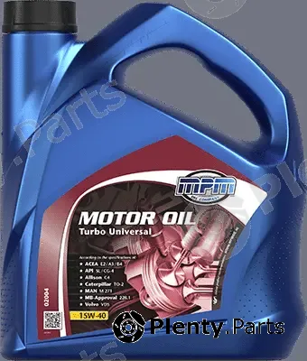 MPM 02004 — Engine Oil Motor Oil 15W-40 Turbo Universal