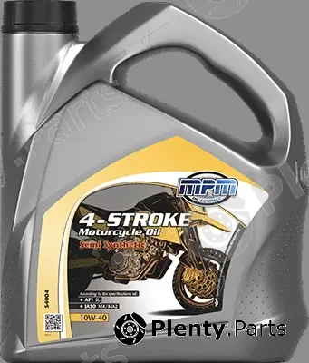MPM 54004 — Engine Oil 4-Stroke Motorcycle Oil 10W-40 Semi Synthetic