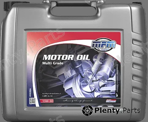 MPM 01020A — Engine Oil Motor Oil 15W-50 Multigrade