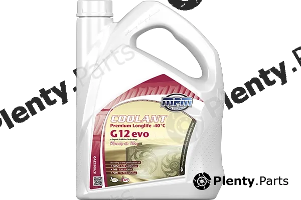 MPM 87005CEVO — Antifreeze Coolant Premium Longlife -40C G12evo Ready to Use