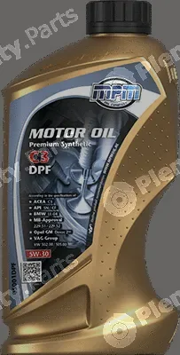 MPM 05001DPF — Engine Oil Motor Oil 5W-30 Premium Synthetic C3 DPF
