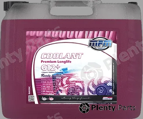 MPM 86020C — Antifreeze Coolant Premium Longlife -40C G12+ Ready to Use