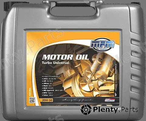 MPM 02020A — Engine Oil Motor Oil 20W-50 Turbo Universal