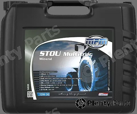 MPM 36020 — Engine Oil STOU 15W-30 GL-4 Multitrac Mineral