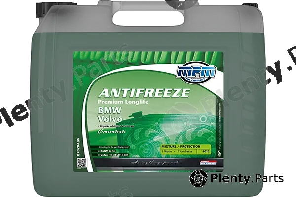 MPM 87020ABV — Antifreeze Antifreeze Premium Longlife BMW / Volvo Concentrate