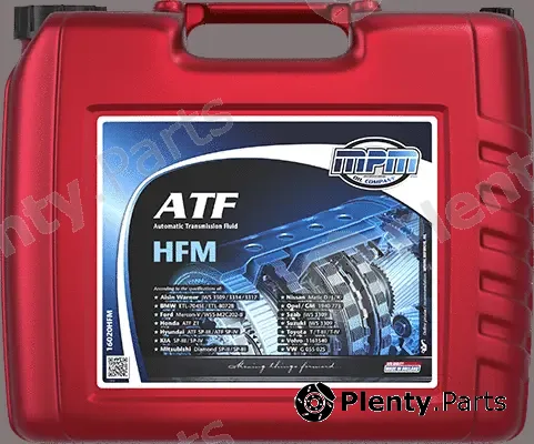 MPM 16020HFM — Transmission Oil ATF Automatic Transmission Fluid HFM