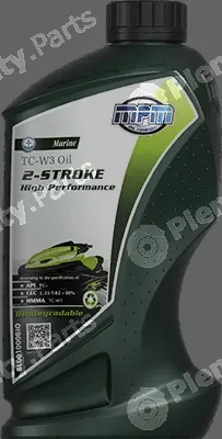 MPM BL001001BIO — Engine Oil Marine TC-W3 Oil 2-Stroke High Performance Biodegradable