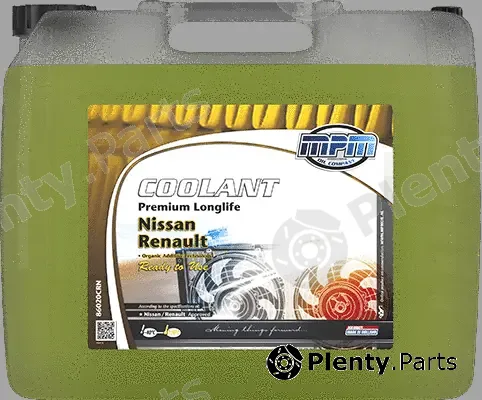 MPM 86020CRN — Antifreeze Coolant Prem. LL. -40C Renault / Nissan Ready to Use