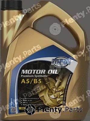 MPM 05005V — Engine Oil Motor Oil 0W-30 Premium Synthetic A5/B5