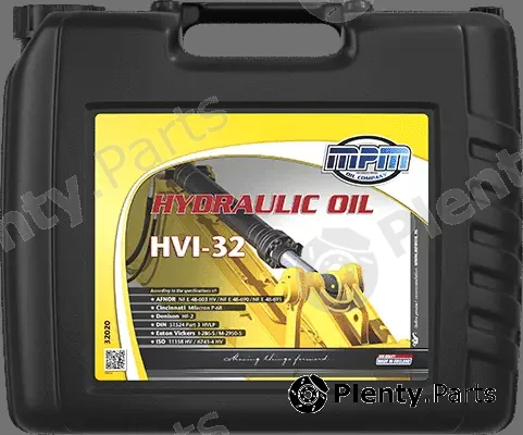 MPM 32020 — Hydraulic Oil Hydraulic Oil HVI 32