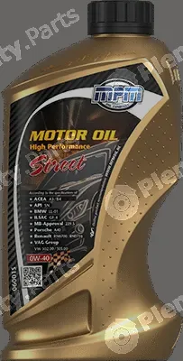 MPM 06001S — Engine Oil Motor Oil 0W-40 High Performance Street