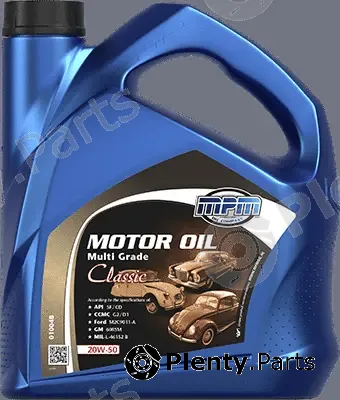 MPM 01004B — Engine Oil Motor Oil 20W-50 Multi Grade Classic