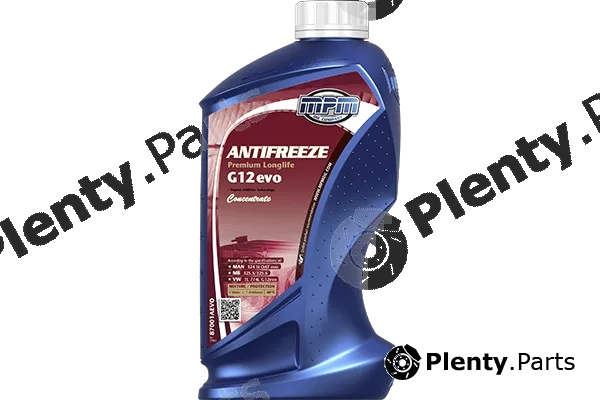 MPM 87001AEVO — Antifreeze Antifreeze Premium Longlife -40C G12evo Concentrate