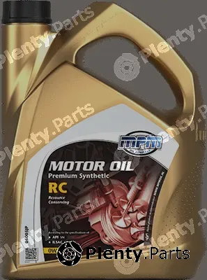 MPM 05005JP — Engine Oil Motor Oil 0W-20 Premium Synthetic RC