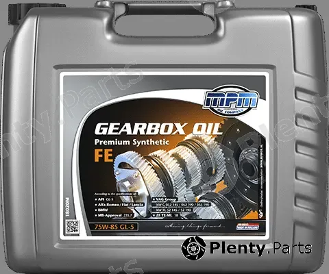 MPM 18020M — Transmission Oil Gearbox Oil 75W-85 GL-5 Premium Synthetic FE