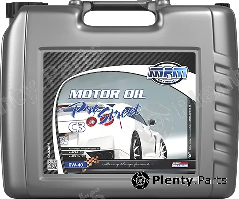 MPM 06020PS — Engine Oil Motor Oil 0W-40 Pro Street C3