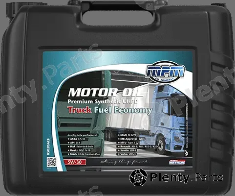 MPM 05020AEF — Engine Oil Motor Oil 5W-30 Premium Synthetic UHPD Truck Fuel Economy