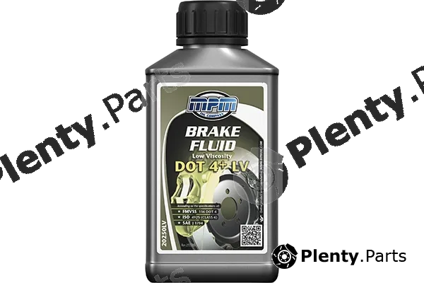 MPM 20250LV — Brake Fluid Brake Fluid Low Viscosity DOT 4+ LV