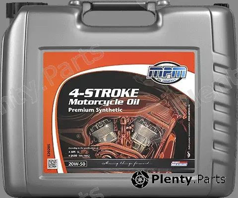 MPM 52020S — Engine Oil 4-Stroke Motorcycle Oil 20W-50 Premium Synthetic