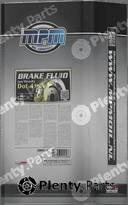 MPM 20005LV — Brake Fluid Brake Fluid Low Viscosity DOT 4+ LV