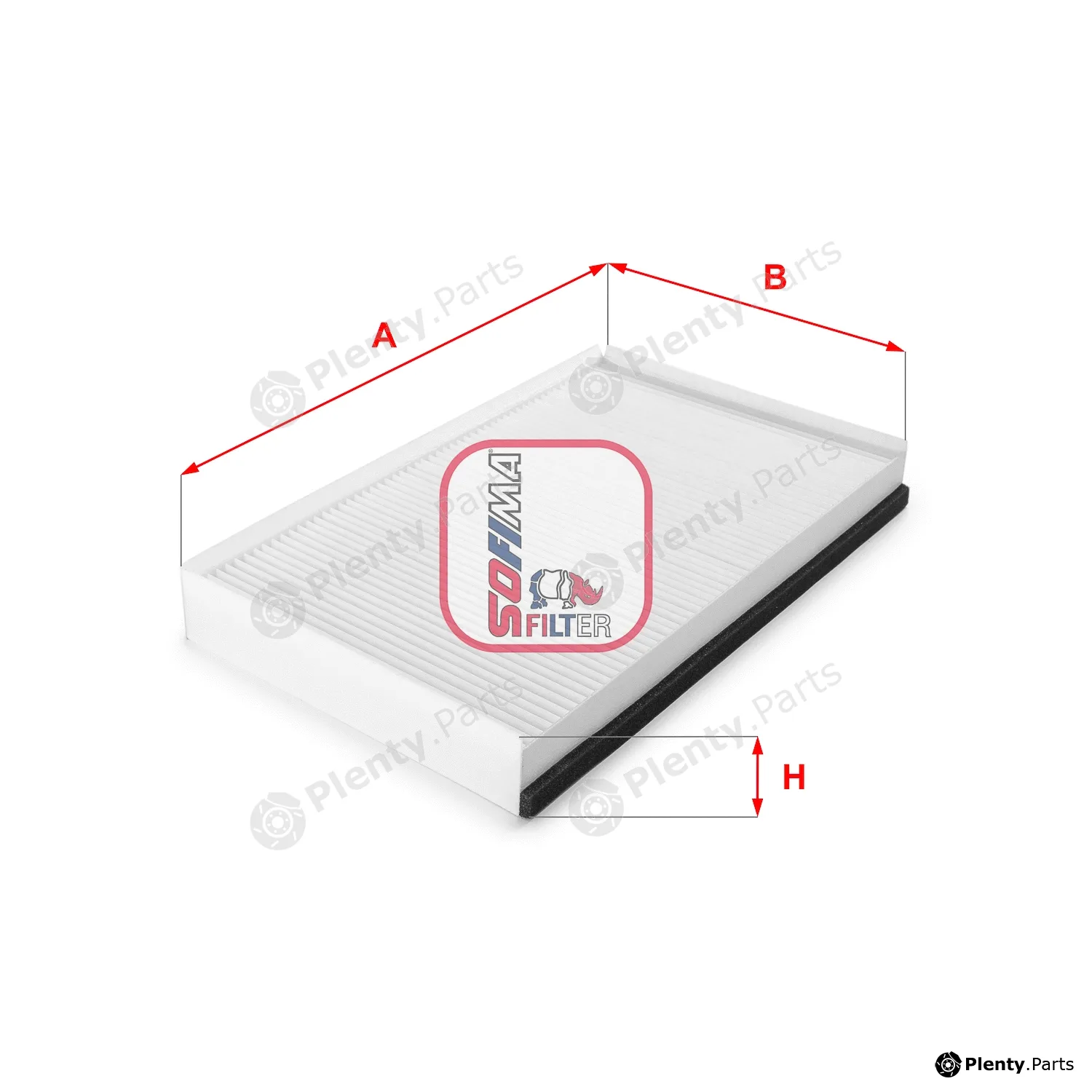 Sofima S3110C — Filter, cabin air