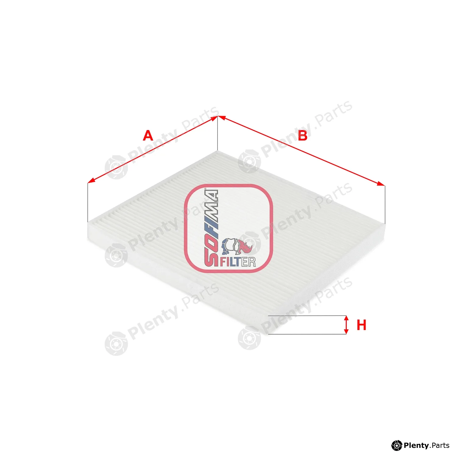 Sofima S3248C — Filter, cabin air
