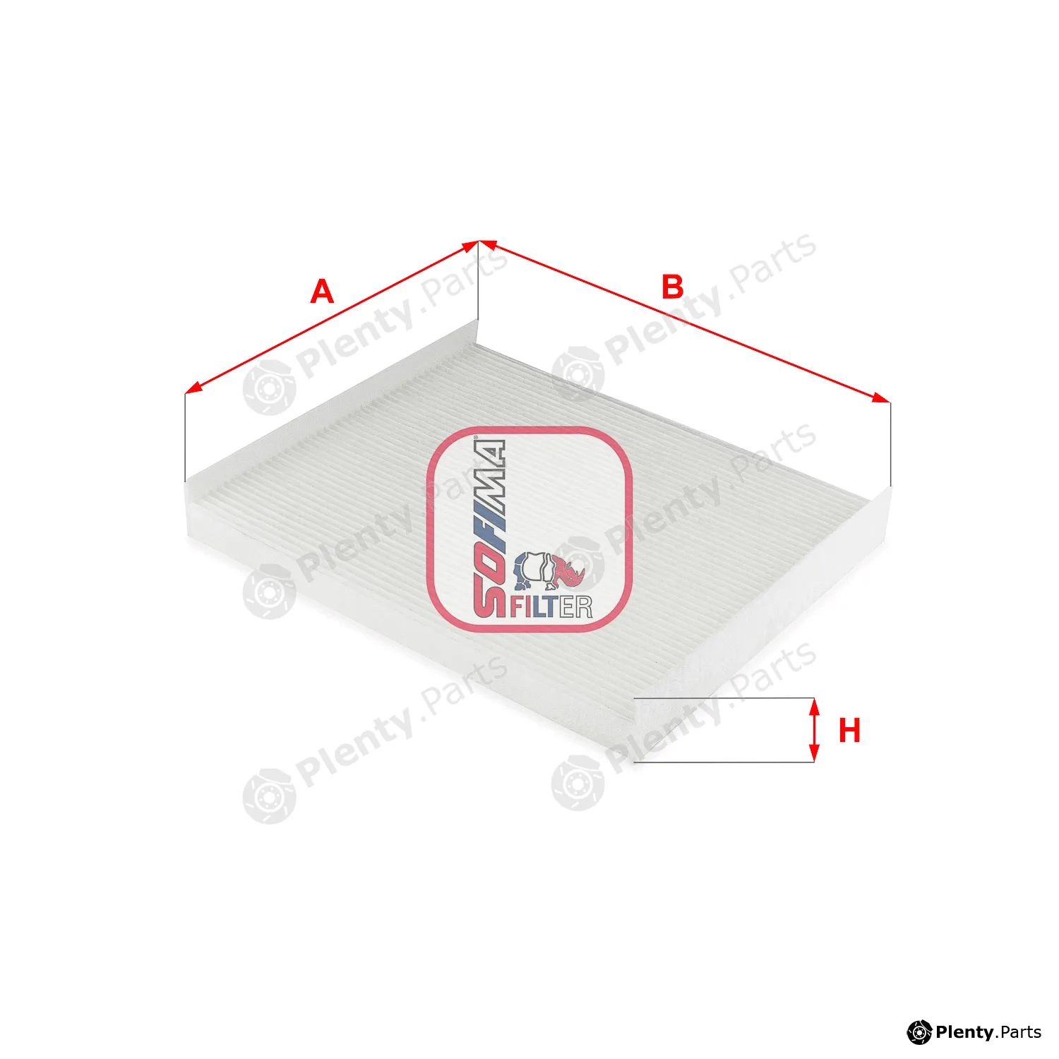 Sofima S3331C — Filter, cabin air