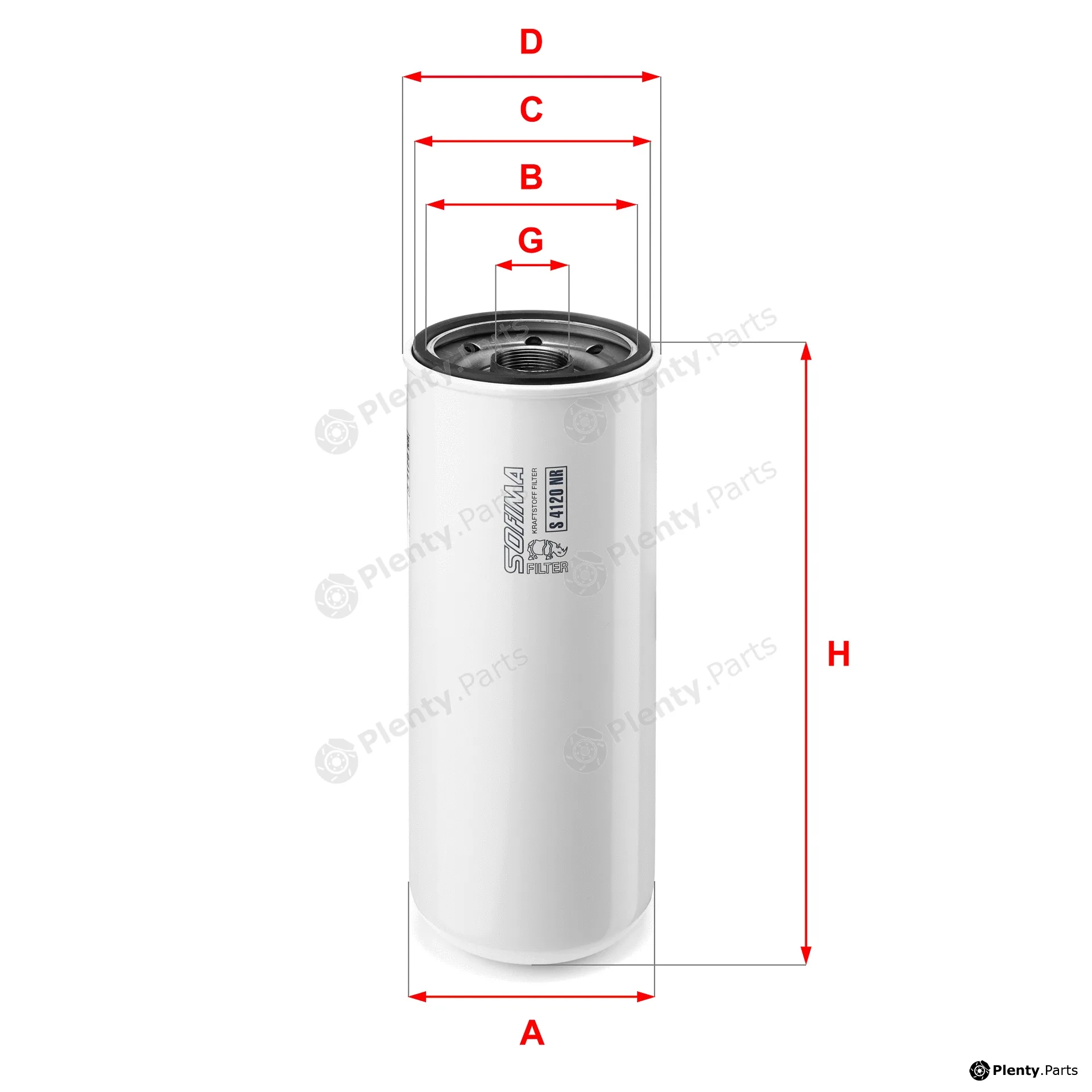 Sofima S4120NR — Fuel Filter