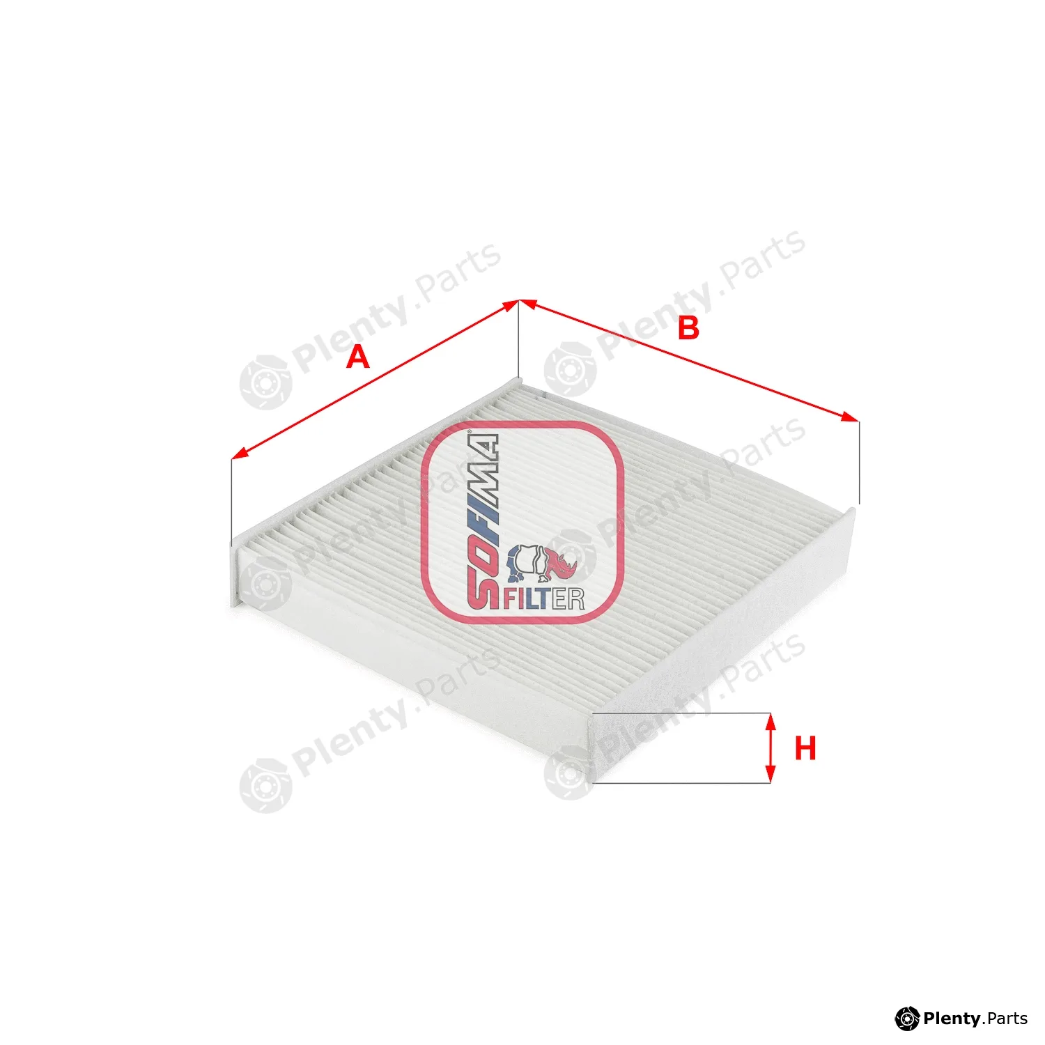 Sofima S3321C — Filter, cabin air