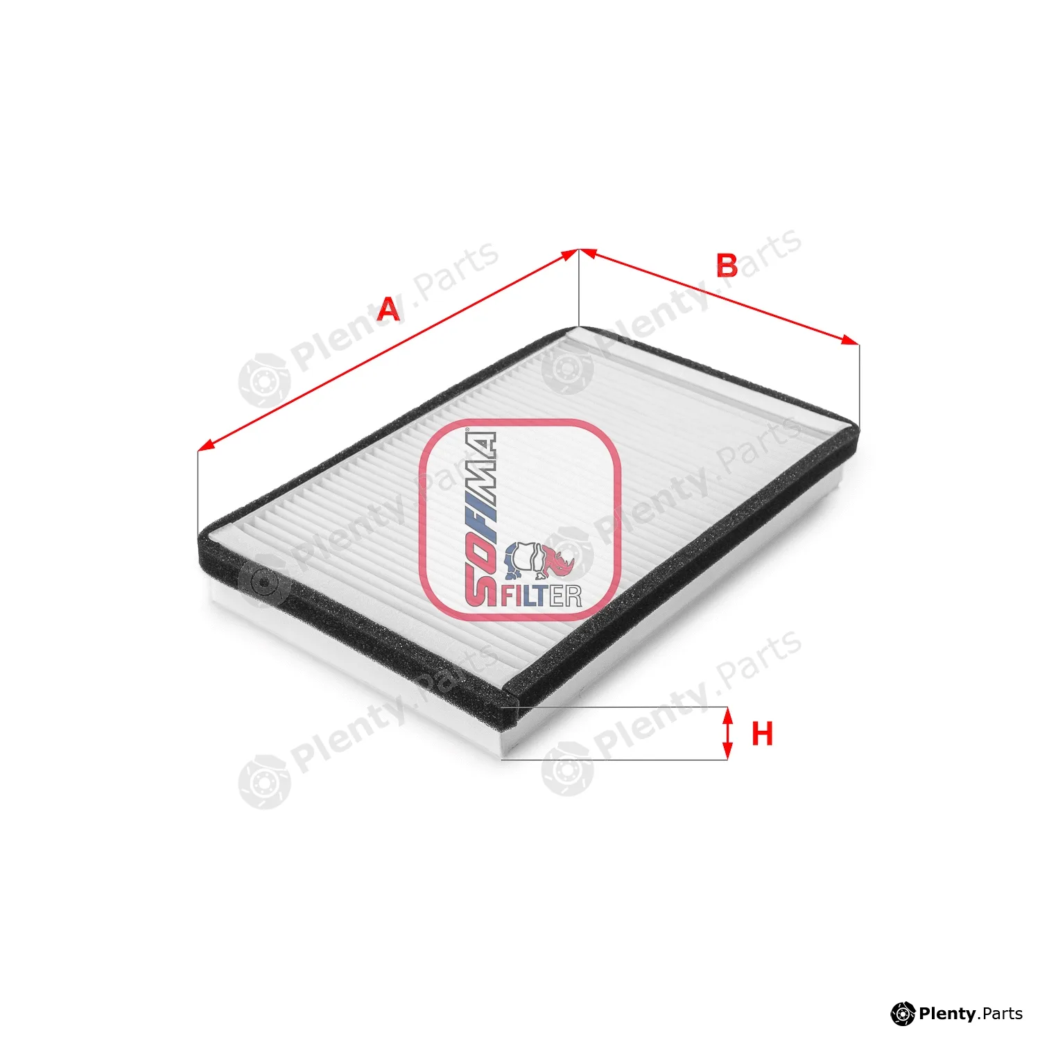 Sofima S3033C — Filter, cabin air