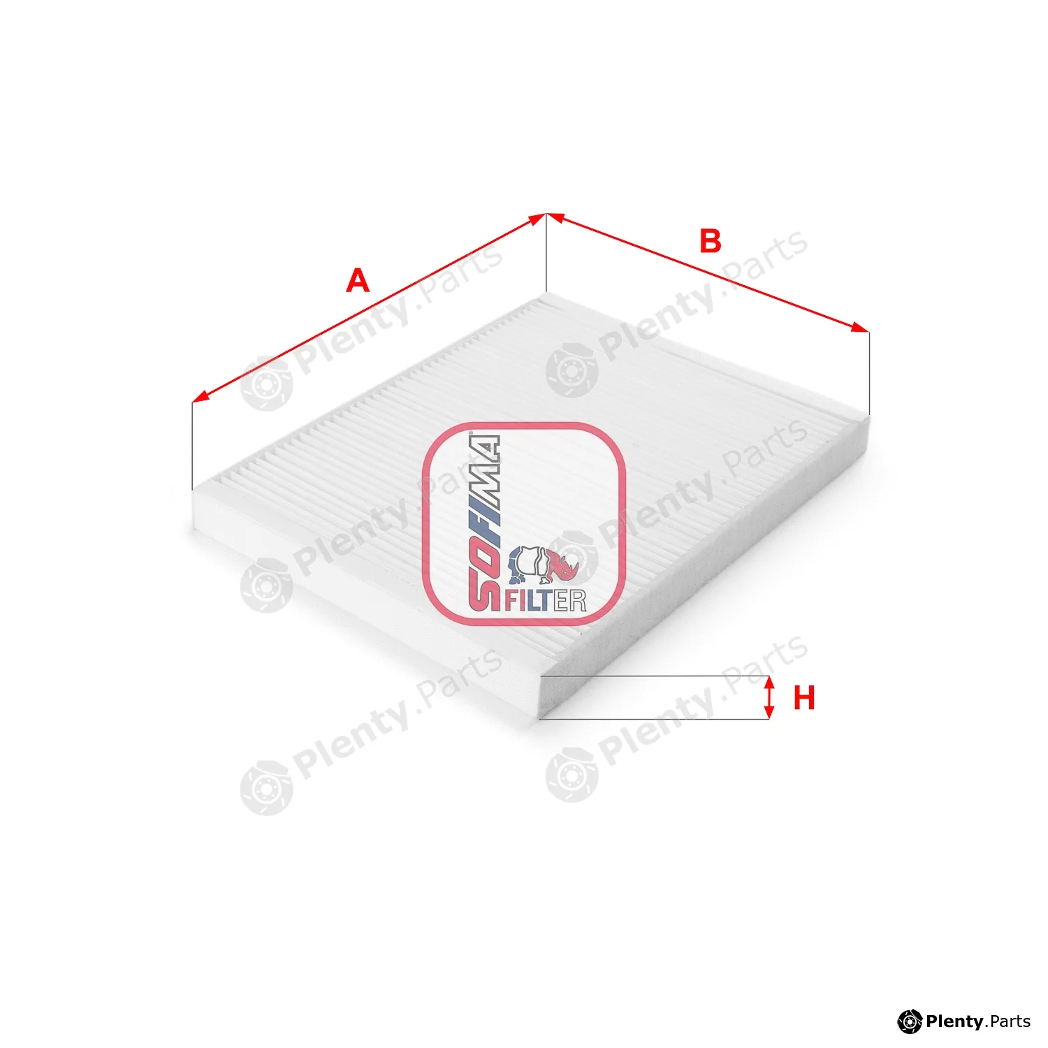 Sofima S3052C — Filter, cabin air