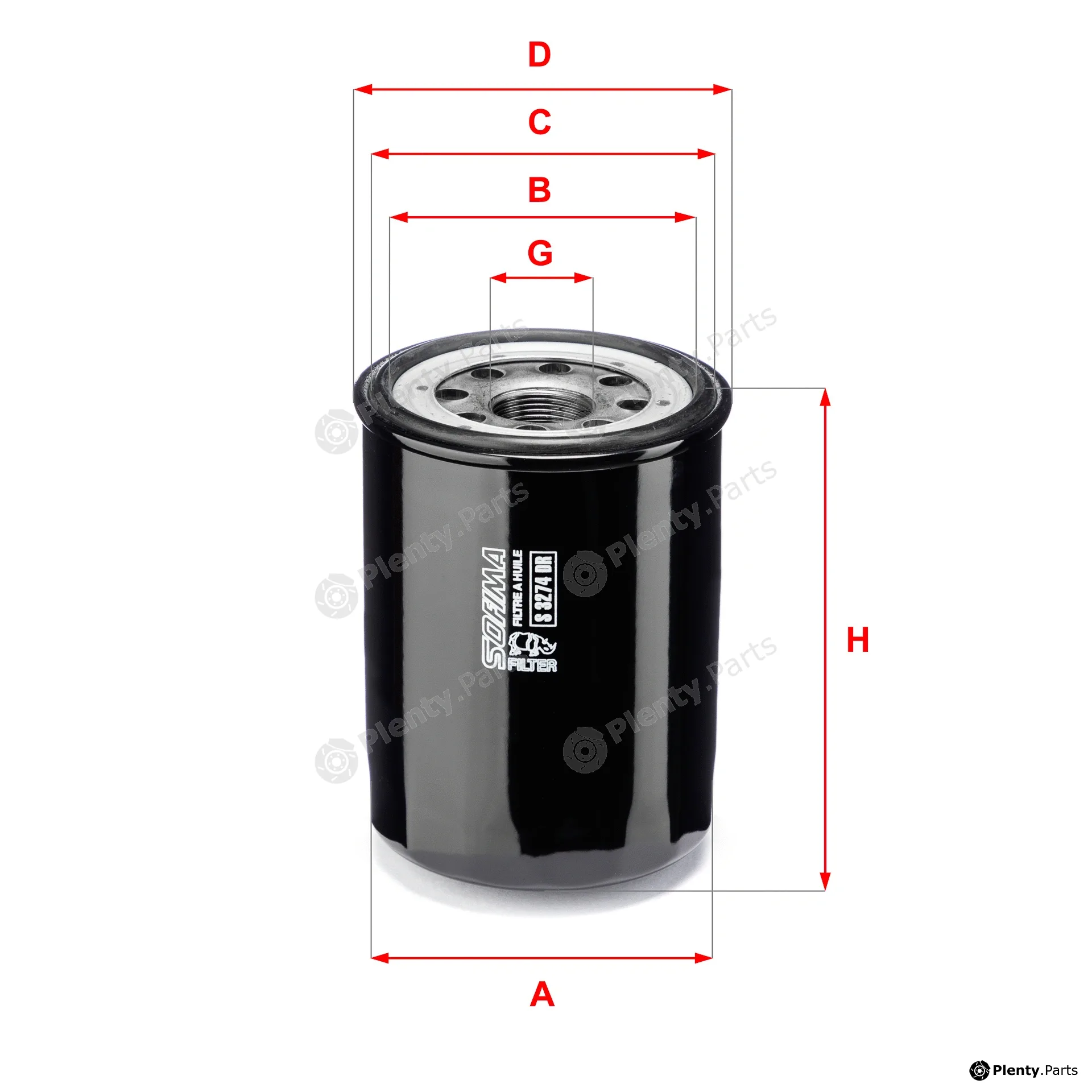 Sofima S3274DR — Oil Filter